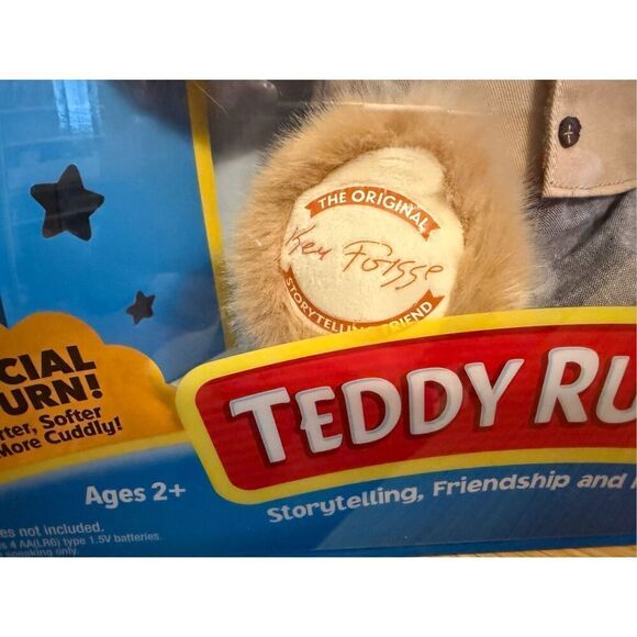 Teddy Ruxpin Animated Talking Storytime Bear Bluetooth LED Eyes 2017 Edition NEW - Picture 3 of 10